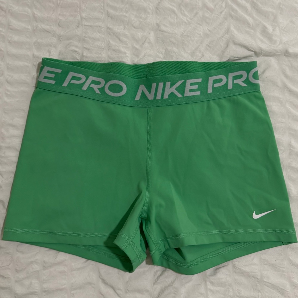 Nike Pro Green Shorts